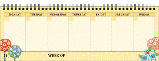 Mary Engelbreit's Undated Weekly Desk Pad Calendar