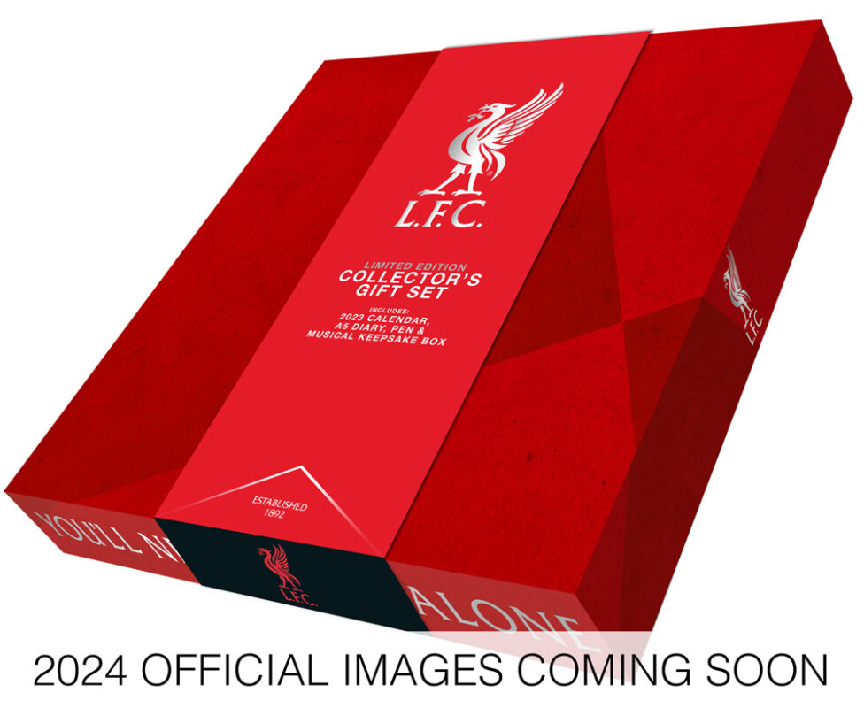 Liverpool FC 2024 & Diary Musical Gift Box BrownTrout