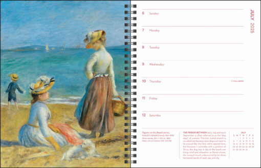 Seasons of Impressionism 12-Month 2025 Engagement