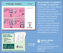 Alternative view of Strange Planet 2026 Day-to-Day Desk Calendar