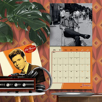 Alternative view of Cliff Richard 2026 Collector's Edition Record Sleeve Wall Calendar