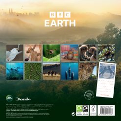 Alternative view of BBC Earth 2026 Square Wall Calendar