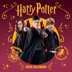 Harry Potter 2026 178 mm x 178 mm Mini Wall Calendar