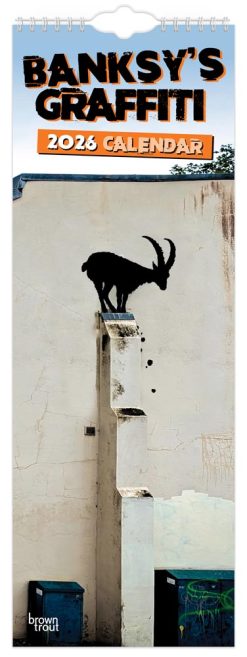 Banksy's Graffiti 2026 Slimline