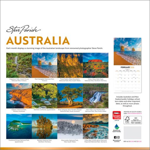 Steve Parish Australia 2026 Square