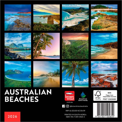 Australian Beaches 2026 Mini