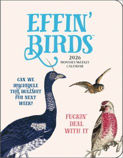 Effin' Birds 12-Month 2026 Monthly/Planner