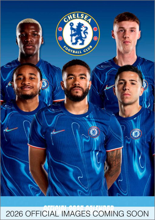 Chelsea FC 2026 A3 Wall Calendar