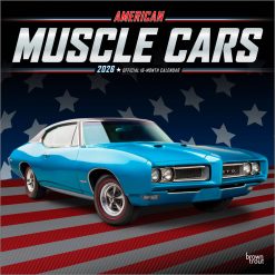 American Muscle Cars 2026 Square Foil