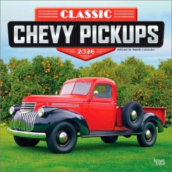 Classic Chevy Pickups 2026 Square Foil