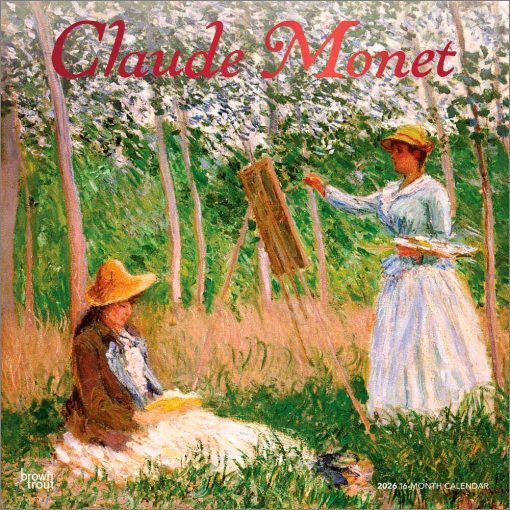 Monet, Claude 2026 Square Foil