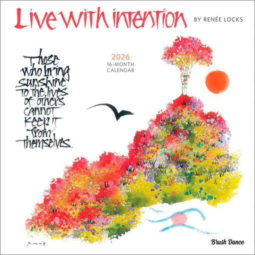 Live with Intention 2026 Square Wrap Brush Dance