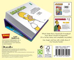 Alternative view of The Simpsons 2026 Day-to-Day Desk Calendar
