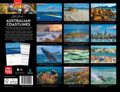 Alternative view of Australian Coastlines | Steve Parish | 2026 19 x 12 Inch (Hanging) Monthly Landscape Wall Calendar | BrownTrout | Travel Scenic Oceania Photography