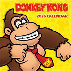 Donkey Kong 2026 Wall Calendar