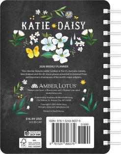 Alternative view of Katie Daisy 2026 Weekly Planner Calendar