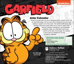 Alternative view of Garfield 2026 Day-to-Day Desk Calendar