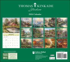 Alternative view of Thomas Kinkade Studios 2026 Deluxe Wall Calendar