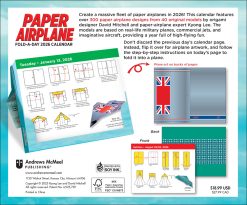Alternative view of Paper Airplane 2026 Fold-A-Day Calendar