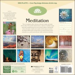 Alternative view of Meditation 2026 Wall Calendar