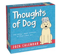 Thoughts of Dog 2026 Day-to-Day Desk Calendar