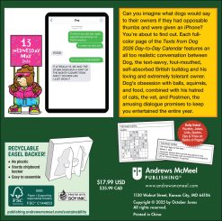 Alternative view of Texts from Dog 2026 Day-to-Day Desk Calendar