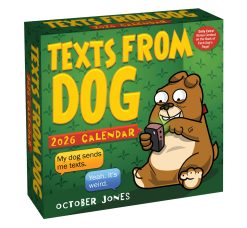Texts from Dog 2026 Day-to-Day Desk Calendar