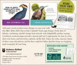 Alternative view of Effin' Birds 2026 Day-to-Day Desk Calendar
