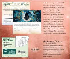 Alternative view of Year of the Witch 2026 Day-to-Day Desk Calendar