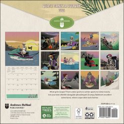 Alternative view of Death Takes a Holiday 2026 Wall Calendar