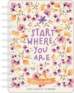 Meera Lee Patel 2026 Weekly Planner Calendar