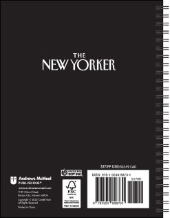 Alternative view of New Yorker Magazine 2026 Monthly/Weekly Agenda Calendar