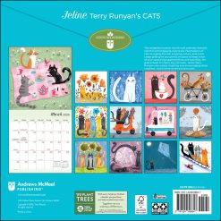 Alternative view of Feline 2026 Wall Calendar