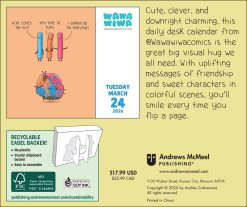 Alternative view of Wawawiwa's A Beautiful Day 2026 Day-to-Day Desk Calendar