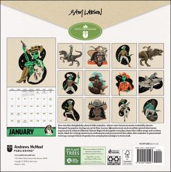 Alternative view of Weird, Weird West 2026 Wall Calendar