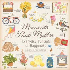 Moments That Matter 2026 Square Wall Calendar