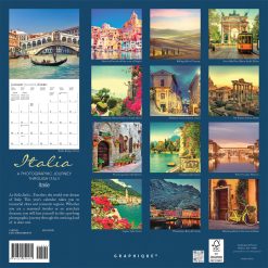 Alternative view of Italia 2026 Square Wall Calendar