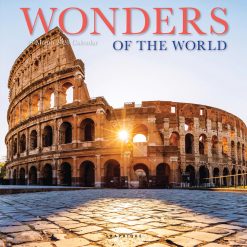 Wonders of The World 2026 Square Wall Calendar