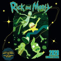 Rick & Morty 2026 Square Wall Calendar