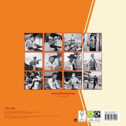 Alternative view of Cliff Richard 2026 Collector's Edition Record Sleeve Wall Calendar