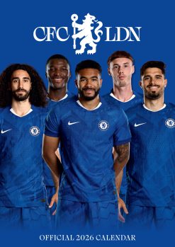 Chelsea FC 2026 A3 Wall Calendar
