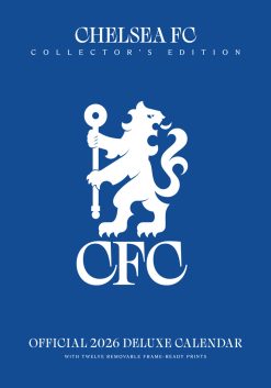 Chelsea FC 2026 A3 Deluxe Wall Calendar