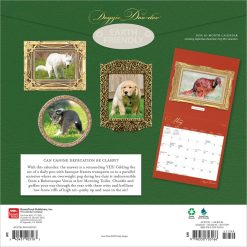Alternative view of Doggie Doo Doo | 2026 12 x 24 Inch (Hanging) Monthly Square Wall Calendar | Plastic-Free | BrownTrout | Animals Dog Breeds Pets