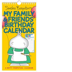 Sandra Boynton's My Family & Friends Birthday Perpetual