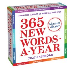 Merriam-Webster's 365 New Words-A-Year 2027 Boxed