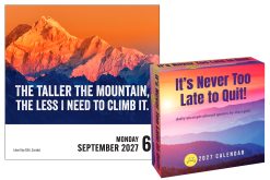 Alternative view of Unspirational 2027 Boxed