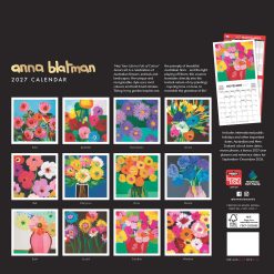 Anna Blatman Illustrated 2027 Square Wall Calendar