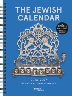 Alternative view of Jewish Calendar 2026-2027 (5787) 16-Month Planner Diary