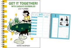 Sarah's Scribbles 2027 Monthly/Weekly Planner Diary