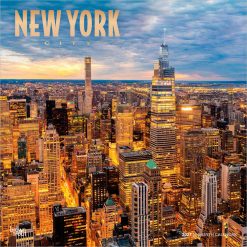New York City 2027 FOIL Square Wall Calendar